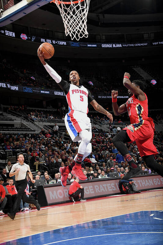 Kentavious Caldwell-pope Poster featuring the photograph Kentavious Caldwell-pope by Chris Schwegler