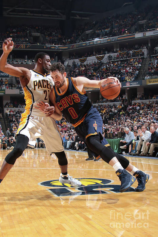 Kevin Love Poster featuring the photograph Kevin Love by Ron Hoskins