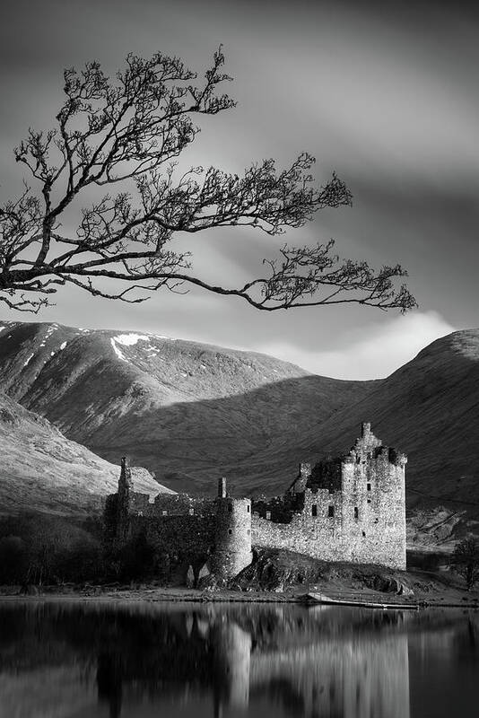 Kilchurn Castle Poster featuring the photograph Kilchurn Castle by Dave Bowman