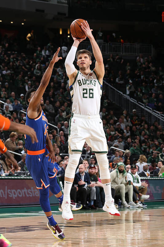 Kyle Korver Poster featuring the photograph Kyle Korver by Gary Dineen