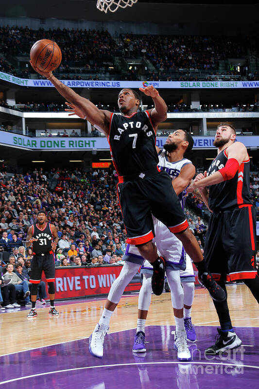 Kyle Lowry Poster featuring the photograph Kyle Lowry by Rocky Widner