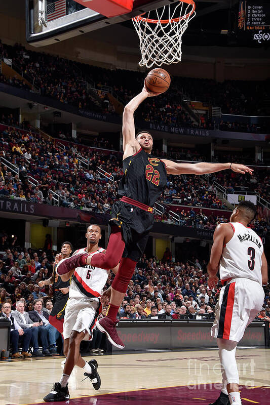 Larry Nance Jr Poster featuring the photograph Larry Nance by David Liam Kyle