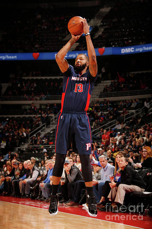 Marcus Morris Poster featuring the photograph Marcus Morris by Brian Sevald