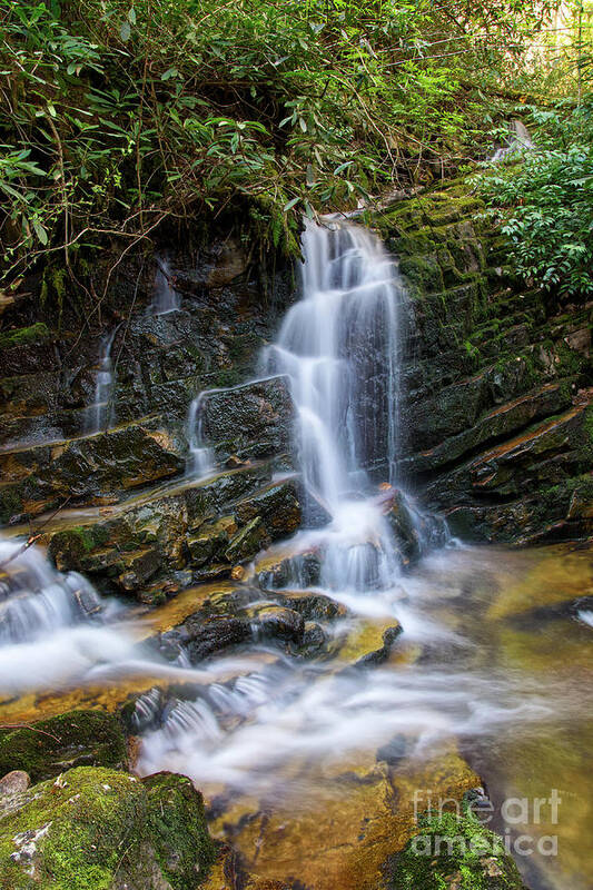 Margarette Falls Poster featuring the photograph Margarette Falls 10 by Phil Perkins