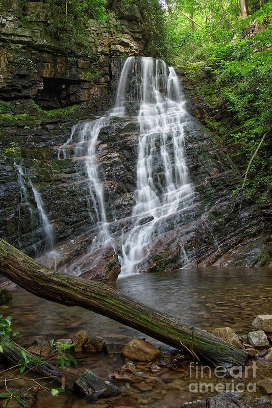 Margarette Falls Poster featuring the photograph Margarette Falls 24 by Phil Perkins