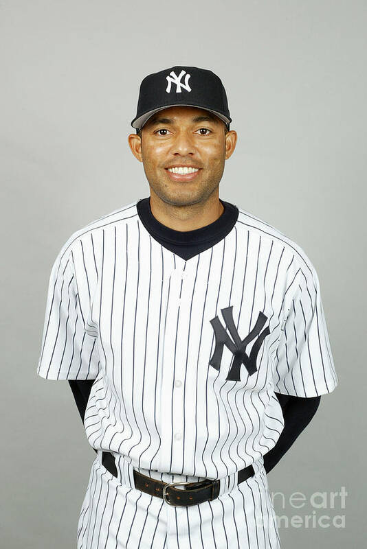 Media Day Poster featuring the photograph Mariano Rivera by Mlb Photos