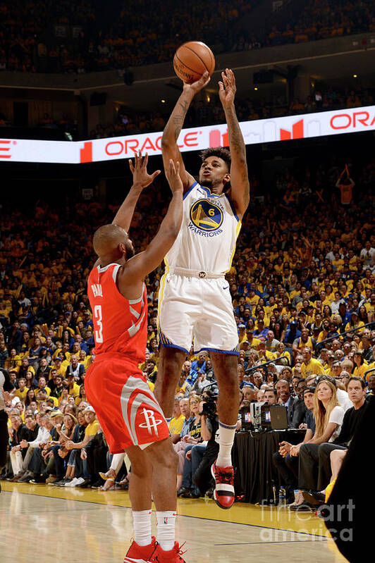 Nick Young Poster featuring the photograph Nick Young by Noah Graham