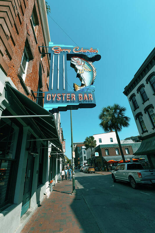 Savannah Poster featuring the photograph Oyster Bar by Kenny Thomas