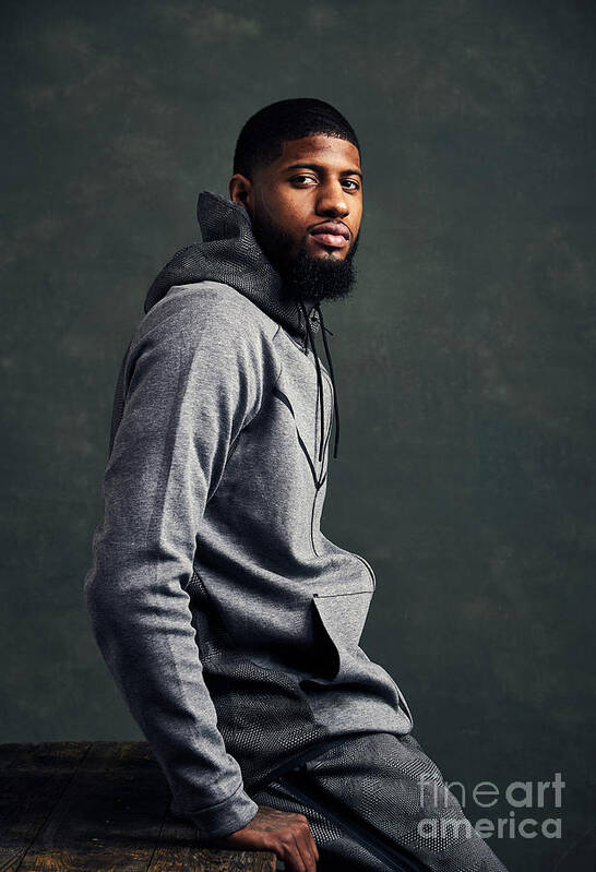 Paul George Poster featuring the photograph Paul George by Jennifer Pottheiser