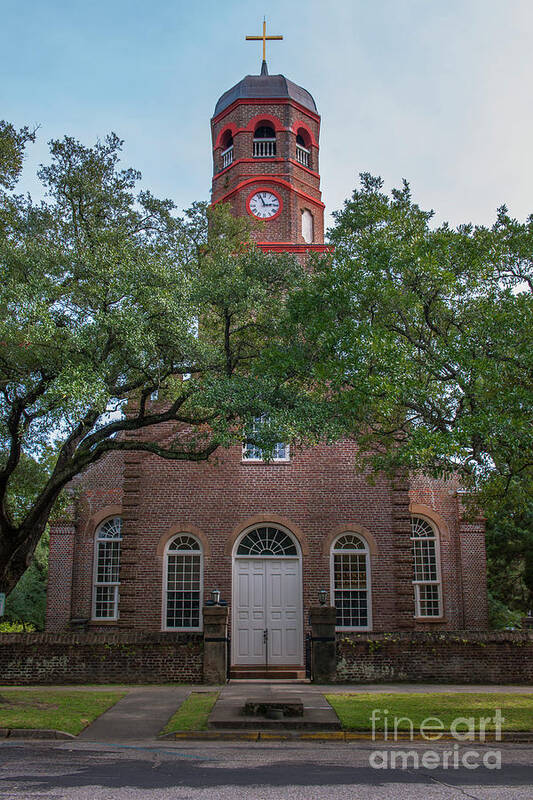 Prince George Winyah Espiscopal Church Poster featuring the photograph Prince George Episcopal Church by Dale Powell