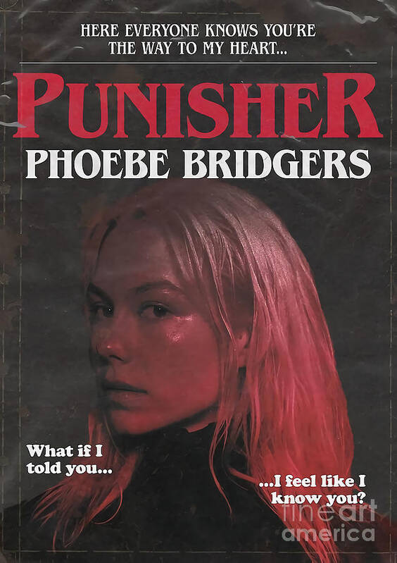 Punisher Phoebe Bridgers Poster Album Gift for Fans - Happy Place