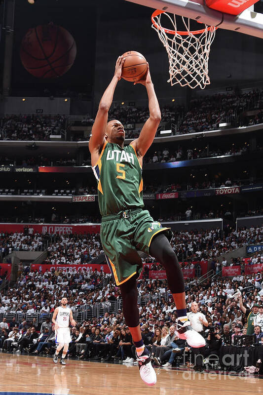 Rodney Hood Poster featuring the photograph Rodney Hood by Andrew D. Bernstein
