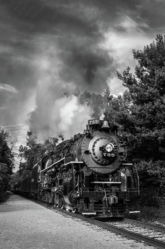 Train Poster featuring the photograph Steam On The Rails by Dale Kincaid