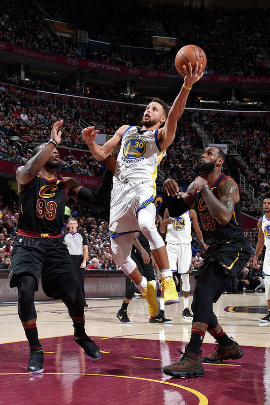 Stephen Curry Poster featuring the photograph Stephen Curry by David Liam Kyle