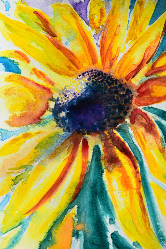 Summer Poster featuring the painting Summer in Bloom by Bonny Puckett