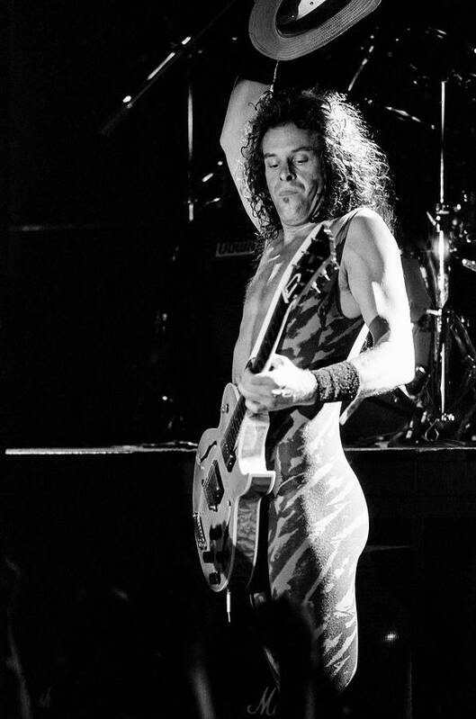 Ted Nugent Poster featuring the photograph Ted Nugent '86 #4 by Chris Deutsch