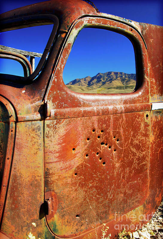 Texas Poster featuring the photograph Texas Chihuahuan Desert by David Little-Smith