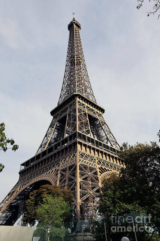 Eiffel Tower Poster featuring the photograph The Eiffel Tower, Paris, France by Steven Spak