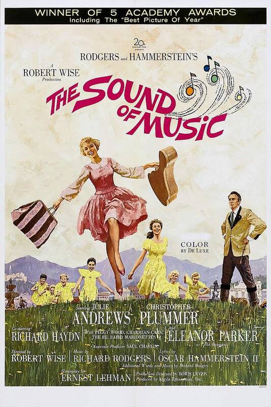 Synopsis Poster featuring the mixed media ''The Sound of Music'', 1965 - art by Howard Terpning by Movie World Posters