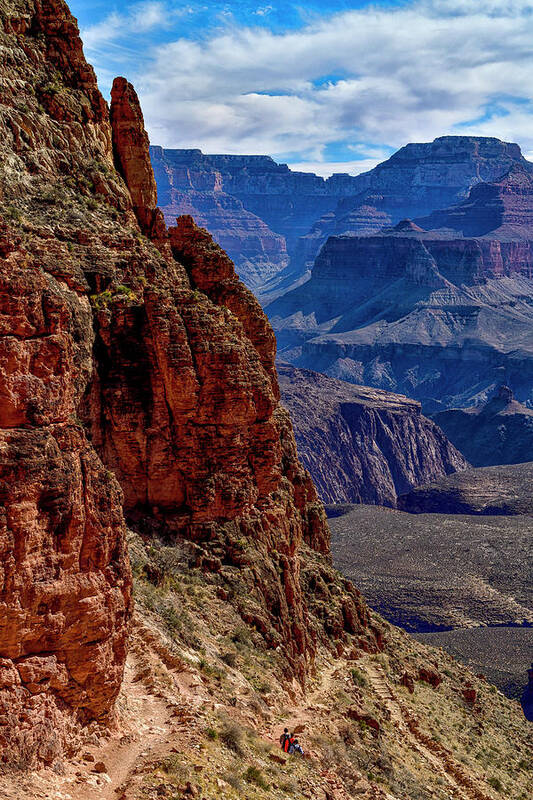 Grand Canyon Poster featuring the photograph The South Kaibab Trail - Grand Canyon National Park, USA by Amazing Action Photo Video