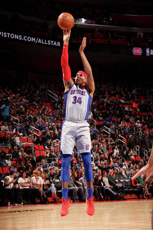 Tobias Harris Poster featuring the photograph Tobias Harris by Brian Sevald