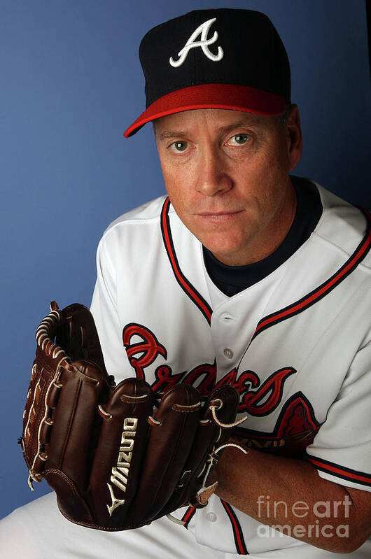 Media Day Poster featuring the photograph Tom Glavine by Elsa