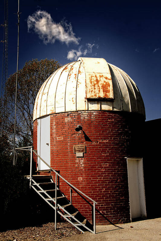 Photo Poster featuring the photograph Vesper Heights Observatory by Anthony M Davis