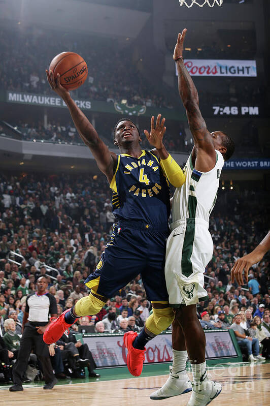 Victor Oladipo Poster featuring the photograph Victor Oladipo by Gary Dineen