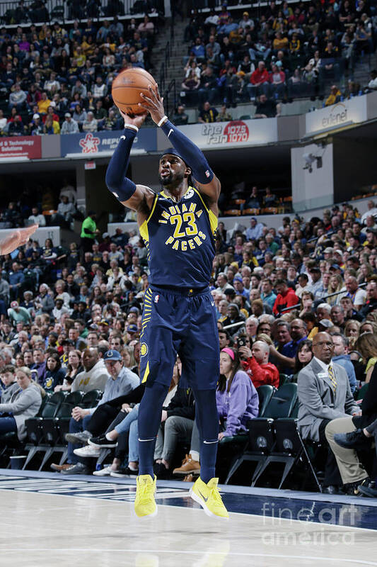 Wesley Matthews Poster featuring the photograph Wesley Matthews by Ron Hoskins