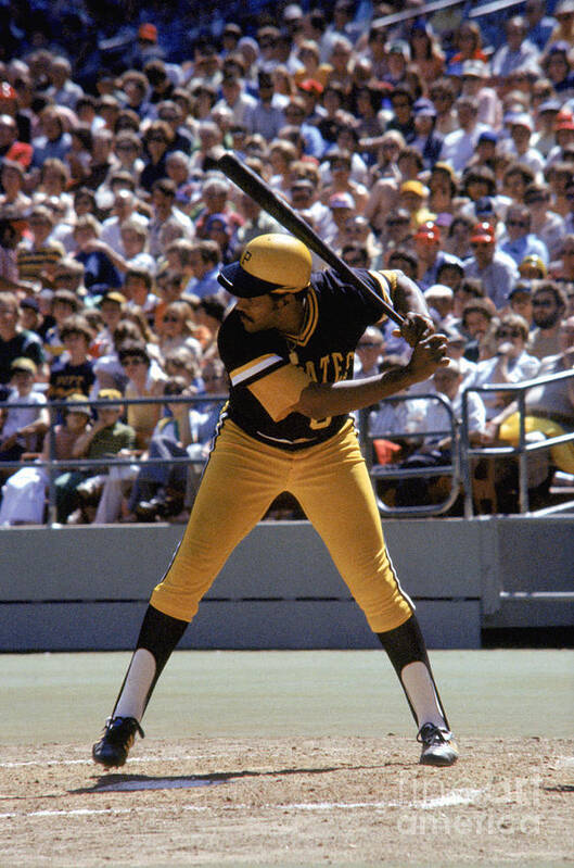 Sports Bat Poster featuring the photograph Willie Stargell by Mlb Photos