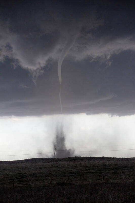 Nebraskasc Poster featuring the photograph Wray Colorado Tornado 056 by Dale Kaminski