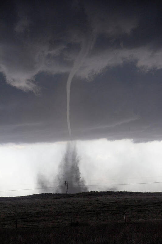 Nebraskasc Poster featuring the photograph Wray Colorado Tornado 058 by Dale Kaminski