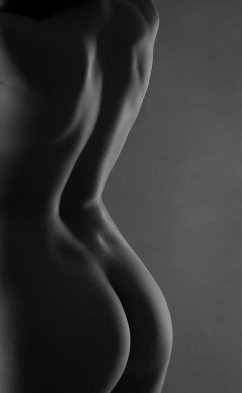 Blue Muse Fine Art Poster featuring the photograph Beautiful Bodyscape by Blue Muse Fine Art