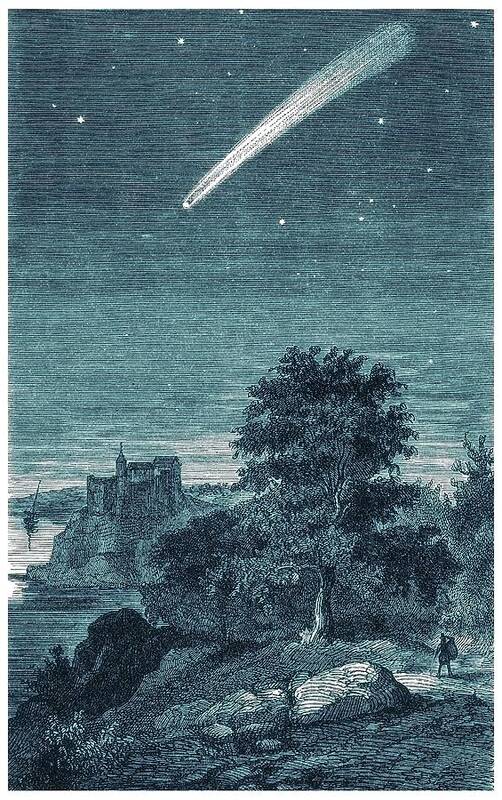 Astronomy Poster featuring the photograph Great Comet Of 1811 by Detlev Van Ravenswaay