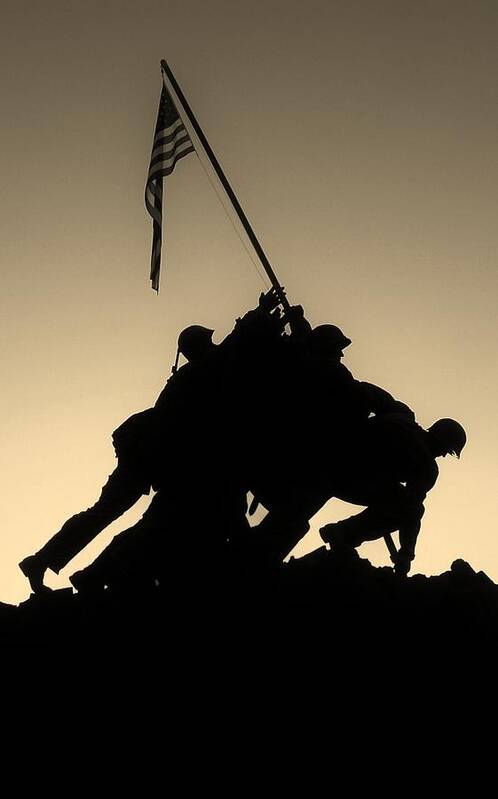Iwo Jima Poster featuring the photograph Iwo by Bob Geary