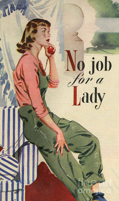 John Bull 1950s Uk Telephones Women�s Poster by The Advertising