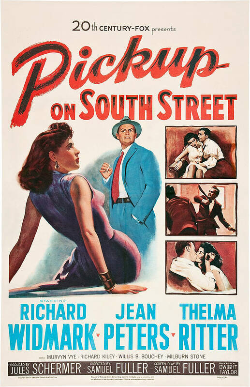 1950s Poster Art Poster featuring the photograph Pickup On South Street, Left Side by Everett