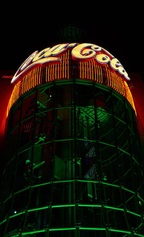 Coca Cola Poster featuring the photograph The Real Big Thing by David Lee Thompson