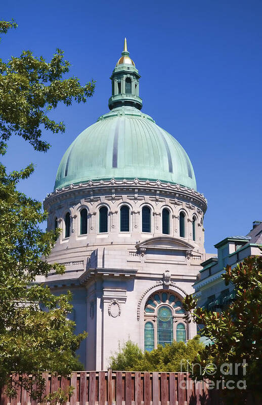 Annapolis Poster featuring the photograph US Naval Academy Chapel in Annapolis by William Kuta