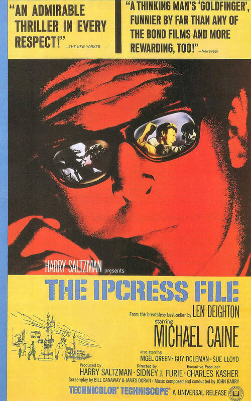 The Ipcress File Poster featuring the photograph The Ipcress File by Georgia Clare