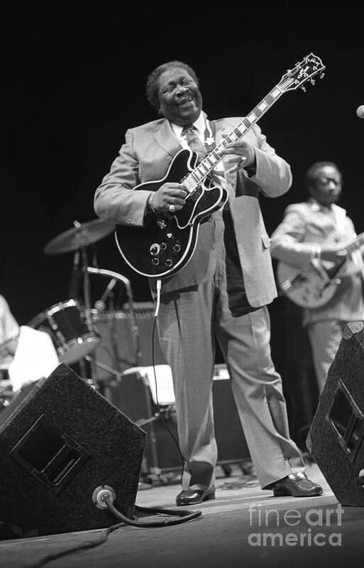 Singer And Songwriter Poster featuring the photograph BB. King #3 by Concert Photos