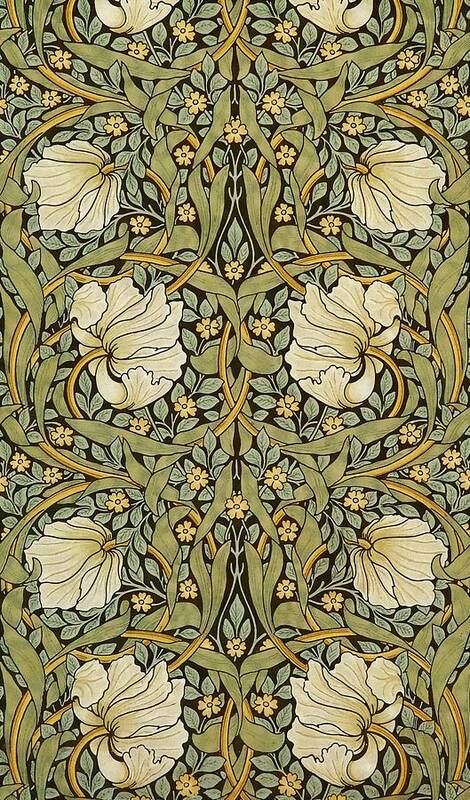 William Morris Poster featuring the painting Pimpernel #1 by William Morris