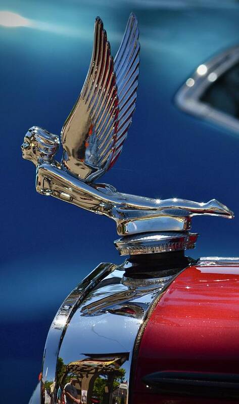  Poster featuring the photograph Hood Ornament #9 by Dean Ferreira