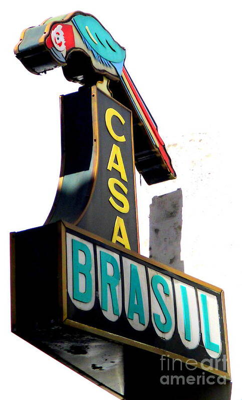 Casa Brasil Poster featuring the photograph Casa Brasil by Randall Weidner