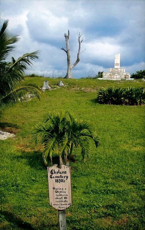 Bahamas Poster featuring the photograph Cholera Cemetary by Robert Nickologianis