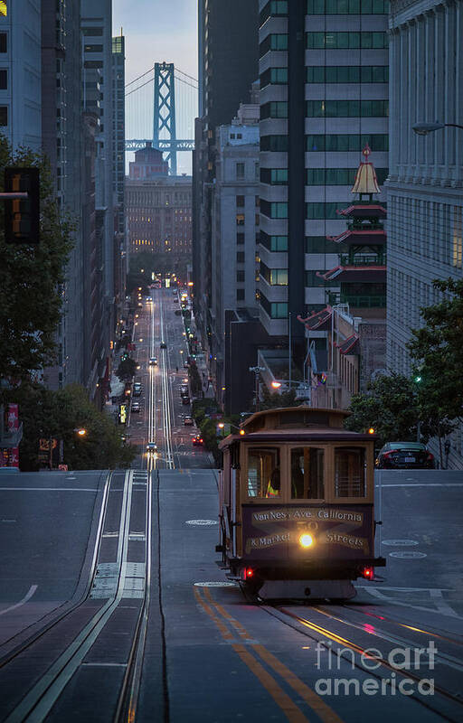 San Francisco Poster featuring the photograph Morning Commute by JR Photography