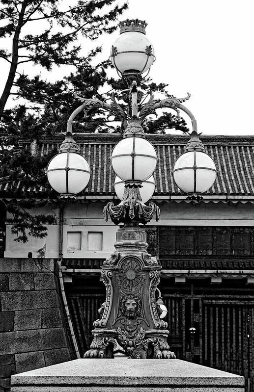 Nijubashi Bridge Poster featuring the photograph Nijubashi Bridge Study 2 by Robert Meyers-Lussier