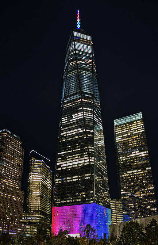 Architecture Poster featuring the photograph One World Trade Center by Mark Dodd