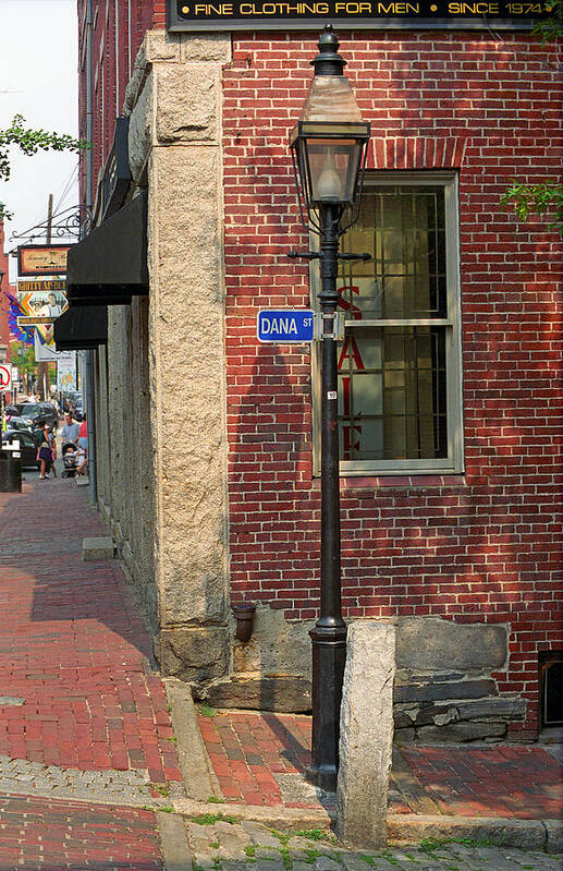 America Poster featuring the photograph Portland Maine - Dana Street by Frank Romeo