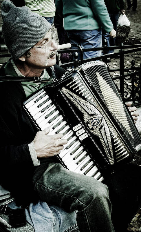 Musician Poster featuring the photograph Thats Amore by Bruce Carpenter